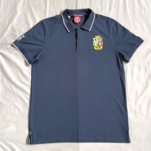 British And Irish Lions New Zealand 2017 Tour Navy Blue Polo Size XL